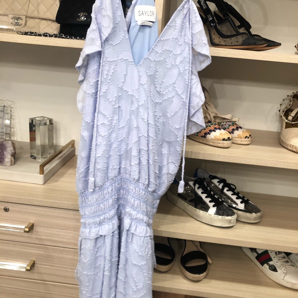 Saylor dress light blue mini - Picture 2 of 4